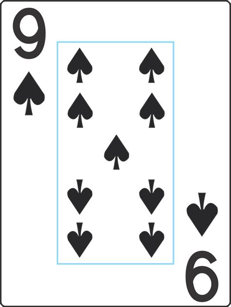 My Playing Cards V2 Nine Of Spades By Gabe0530 On Deviantart