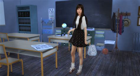 Moon Galaxy Sims The Sims 4 Korean Girl