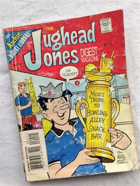 Archie Comics Jughead Jones Digest Magazine No 92 Dec 1994 Bidcurios