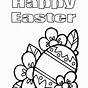 Printable Coloring Sheets Easter