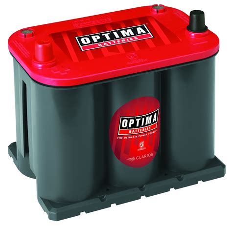 Optima Redtop Agm Spiralcell Automotive Battery Group Size 25