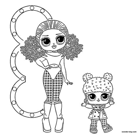 Lol Omg Wonder Day Coloring Pages Coloring Pages Lol Omg Download Or