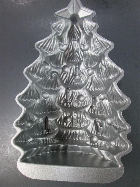 Preheat oven to 375 f. Nordic Ware Christmas Tree Cake Pan Aluminum 4.5 Cup Mold ...