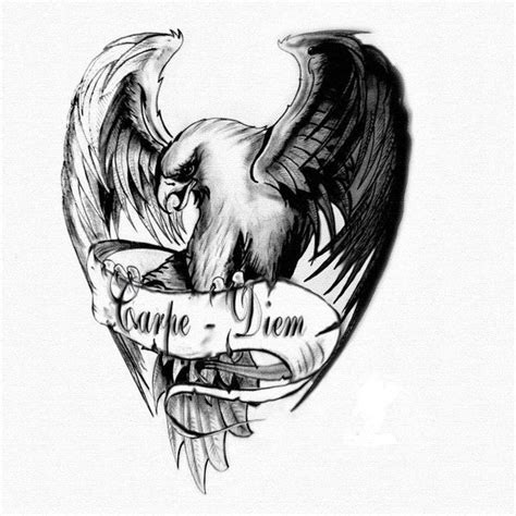 Extremely Creative Tattoo Drawings To Try At Home Eagle Tattoo
