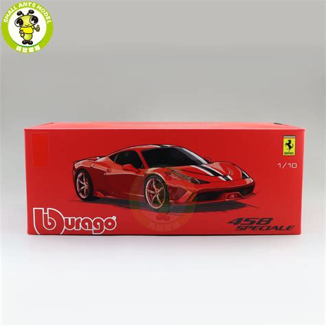 118 Ferrari Signature 458 Speciale Bburago 16903 Diecast Model Car