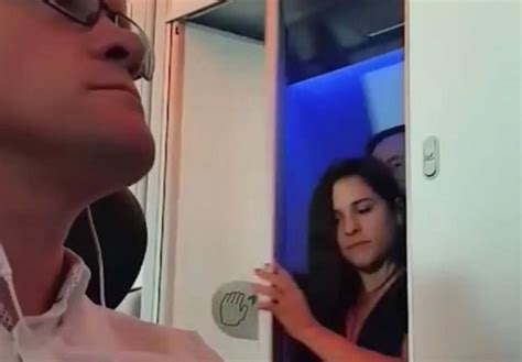 Couple Caught On Camera Joining The Mile High Club