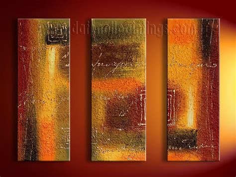 Modern Oil Paintings On Canvas Abstract Painting Set08124