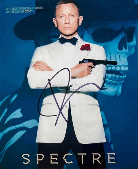 James Bond 007 Spectre Daniel Craig 007 Autograph Catawiki