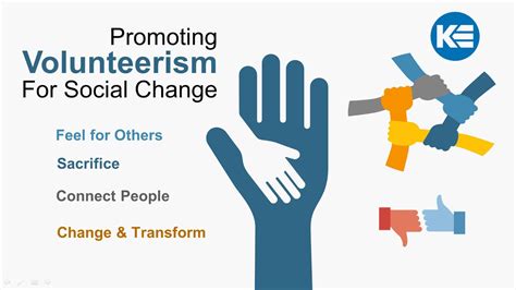 How And Why To Help Others Promoting Volunteerism For Social Change