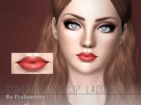 Superlasting Lip Lacquer The Sims 3 Cc Makeup Lip Lacquer Sims 3 Sims