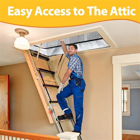 Attic Stairs Insulation Cover 25 X54 X11 Attic Door Insulation Cover R Value 7445038018055 Ebay