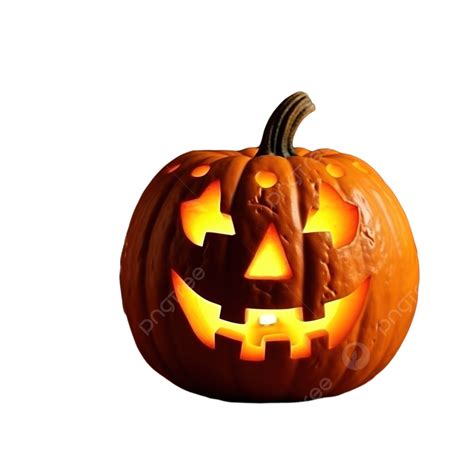 Spooky Halloween Pumpkin Lantern At Night In The Darkness Halloween