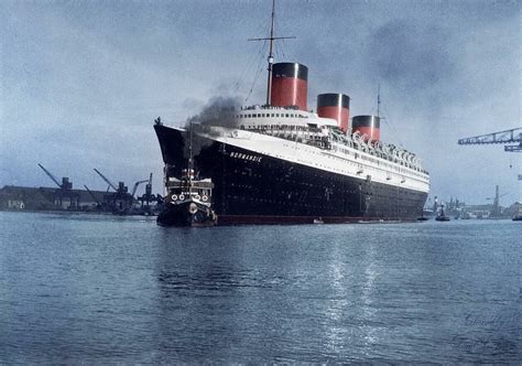 Pin On Ss Normandie And Ss Queen Mary