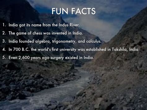 Facts About Ancient India