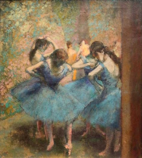 Edgar Degas Ballerina Blu