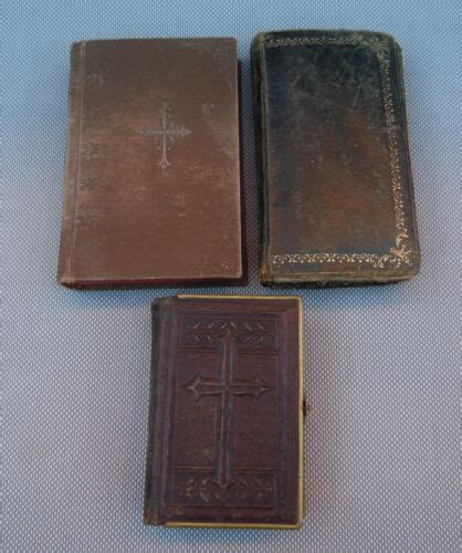 Lote De Libros Viejos Religioso Cristiano Varios Misales Francesa