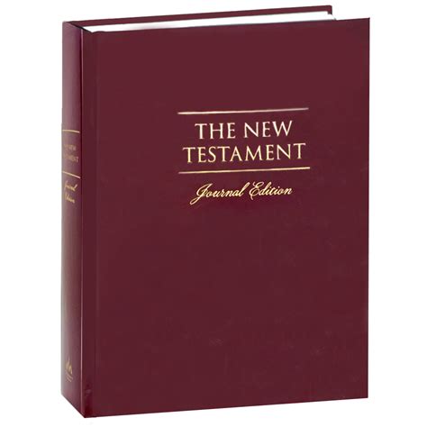 The New Testament Journal Edition No Index Deseret Book