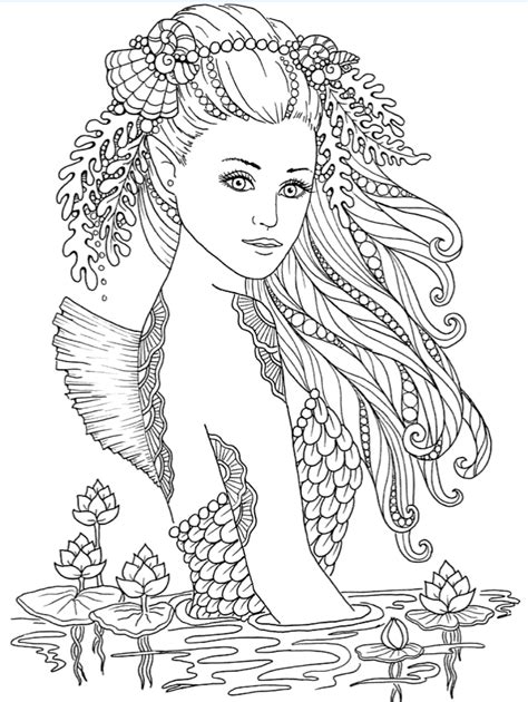 mermaid artwork mermaid coloring pages mermaid coloring porn sex picture