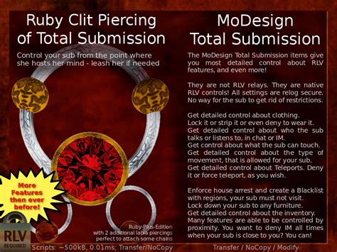 Modesign Modesign Total Submission Clit Piercing