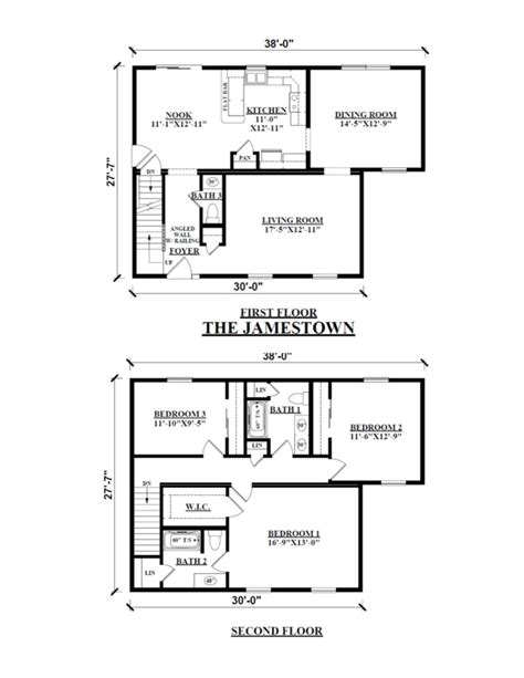 2 Story Modular Home Floor Plans Floorplans Click