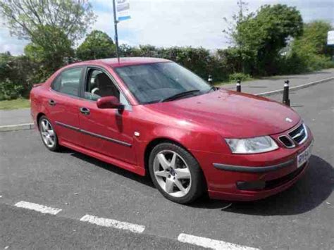 Saab 9 3 Tid Vector Sport Satnav Cruise Fsh Red Manual Diesel