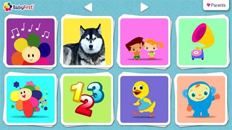 Babyfirst music app provides the perfect tool for your child to listen to nursery rhymes, enjoy popular fairy tales read to him, or even sweet lullabies to sooth him or her to sleep, all while navigating on his or her own. Free BabyFirst Video cell phone app