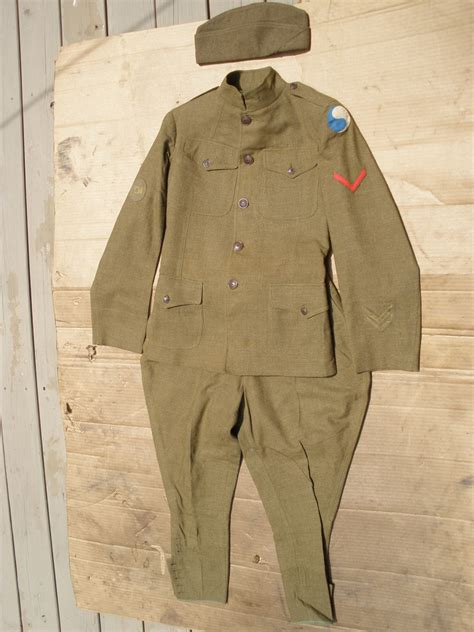 Wwi Era 29th Infantry Division Uniform Collectors Weekly