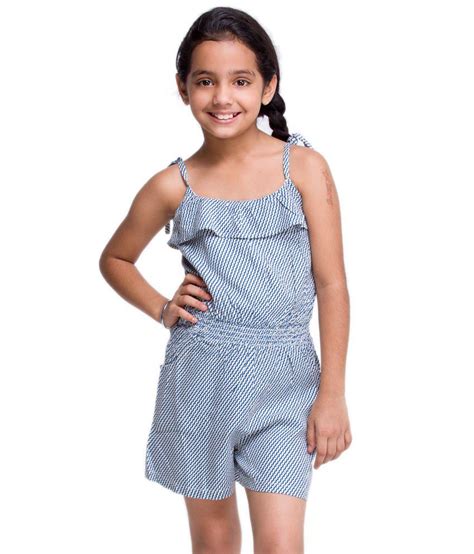 OXOLLOXO Sleeveless White Color Playsuits For Kids - Buy OXOLLOXO Sleeveless White Color ...