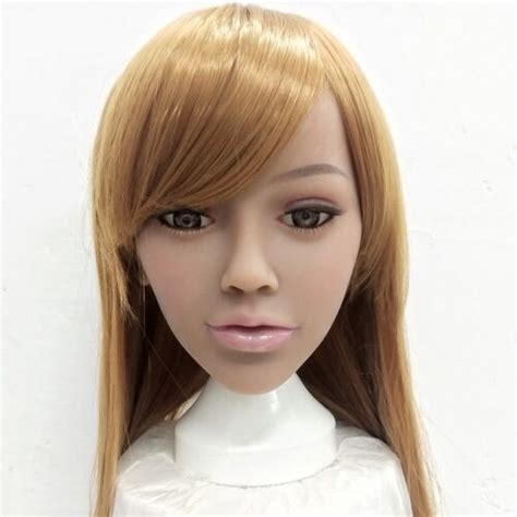 Tpe Real Sex Doll Head Lifelike Big Lips Oral Sexy Toy Heads For Men