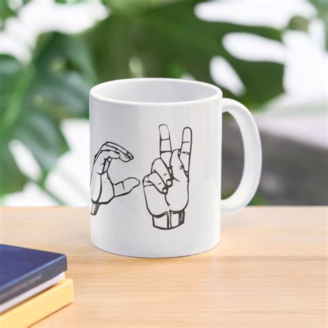 Fuck In Sign Language Coffee Mug For Sale By Anouchka Redbubble