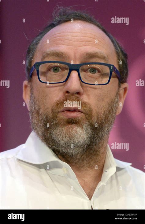 Jimmy Wales Founder Of Wikipedia Speaks During The Institute Of