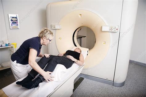 Preparation For Ct Scan Stock Image C0225848 Science Photo Library