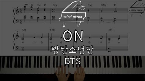 bts  piano cover sheet  youtube