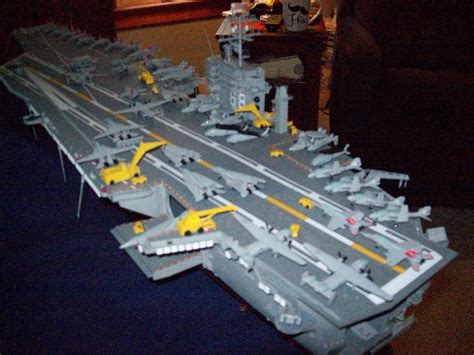 Uss Nimitz Cvn Aircraft Carrier Plastic Model Military Ship Kit Scale