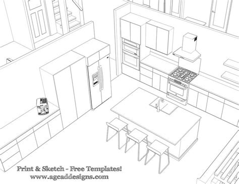 Kitchen Cabinets Drawing At Getdrawings Free Download