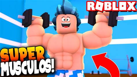 ¡el Más Musculoso De Roblox Roblox Weight Lifting Simulator Youtube