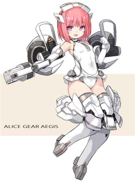 Karukan Monjya Aikawa Aika Alice Gear Aegis Commentary Request Highres Revision 1girl