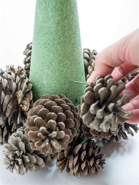 Add Some Rustic Charm To Your Holiday Decor With This Pine Cone Tree