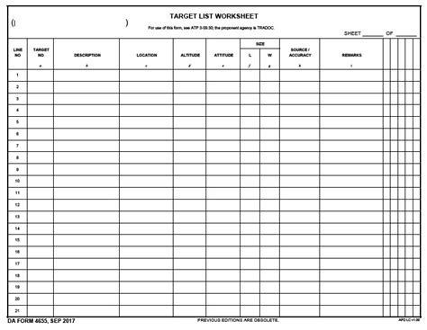 Download Da 4655 Fillable Form