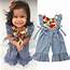 Meihuida  1 6T Toddler Baby Girls Clothes Ruffle Sunflowers Romper