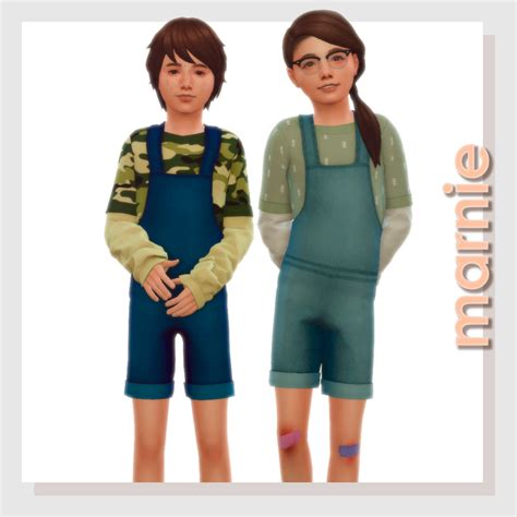 April 2020 Pack Pt2 By Amelylinaa Sims 4 Children Sims 4 Cc Kids