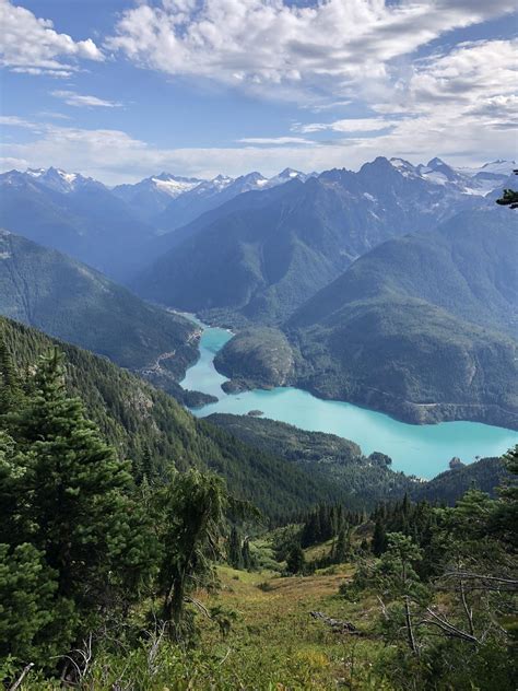 Diablo Lake At North Cascades Np Is Just Beautiful No Filter Needed