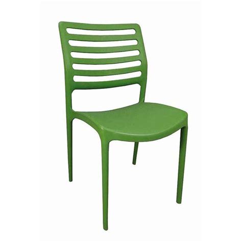 Vidaxl stackable outdoor chairs 2 pcs steel g. Louise Outdoor Stackable Dining Chair Green