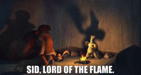 Ice Age Sid Gif Ice Age Sid Lord Of The Flame D Couvrir Et Partager