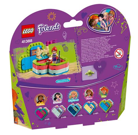 Buy Lego Friends Mias Summer Heart Box At Mighty Ape Australia