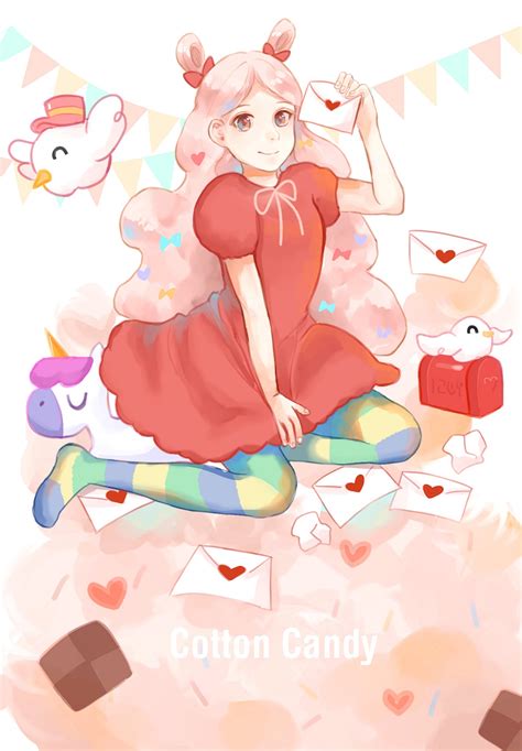 Cotton Candy Cookie Cookie Run Image By Pixiv Id 9040445 2619251