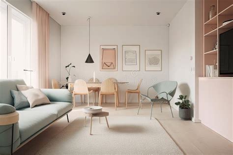 Cozy Apartment With Lofi Interior Featuring Minimalistic Furniture And