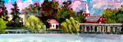 Paint & pottery studios in jacksonville. Jacksonville NC Waterfront Painting by Jim Phillips