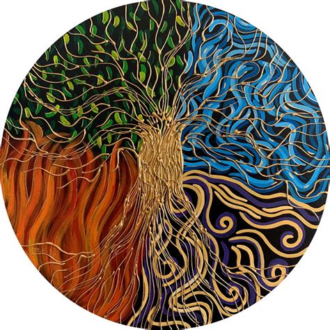 Elemental Tree Of Life By Mjlevans On Deviantart
