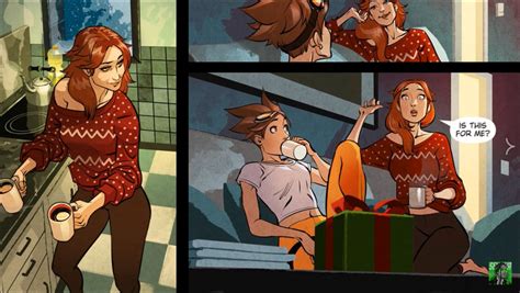Tracer And Emily Overwatch Overwatch Comic Tracer And Emily Emily